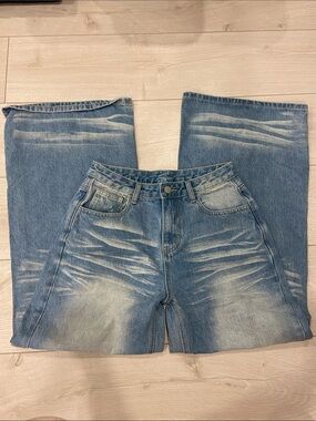 cute super baggy jeans